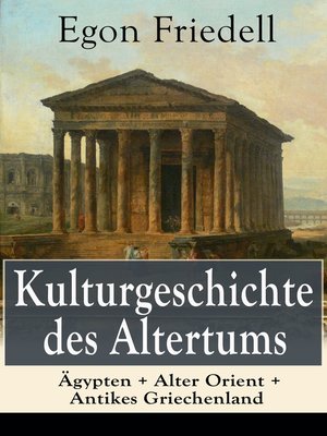 cover image of Kulturgeschichte des Altertums
